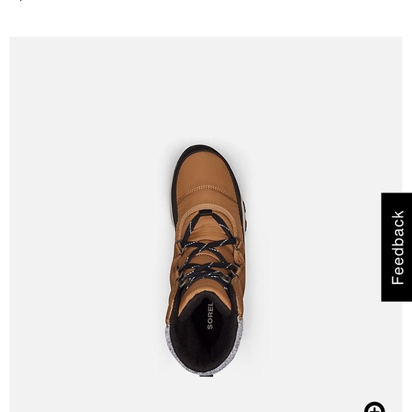 Sorel Whitney short lace boots elk 7.5 - Picture 6 of 8